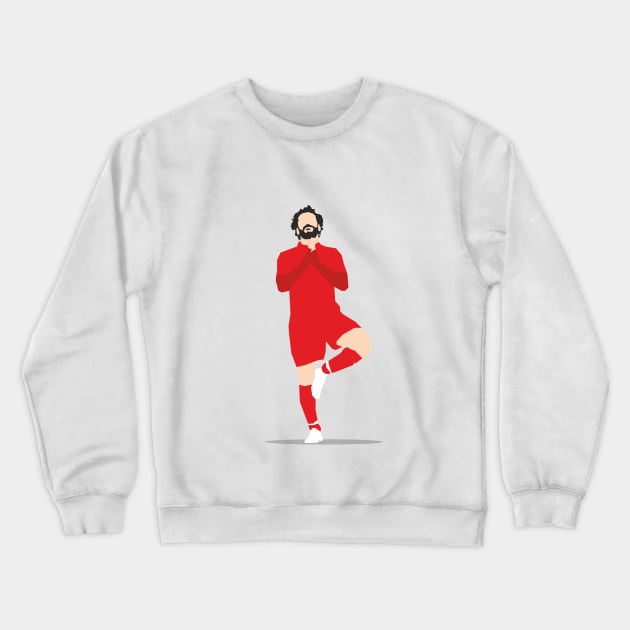 Mo Salah Crewneck Sweatshirt by DirtyWolf